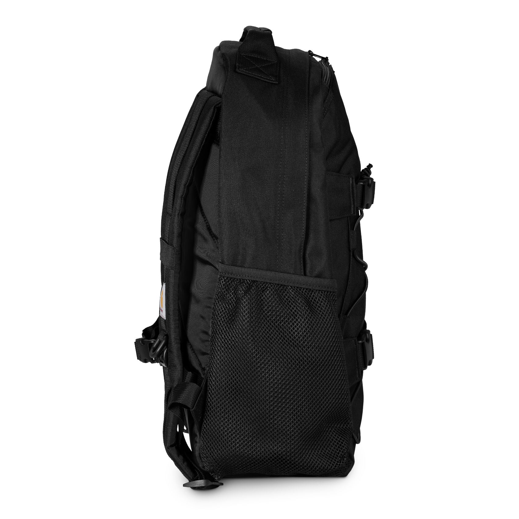 Carhartt WIP Kickflip Backpack Black. Foto do lado direito.