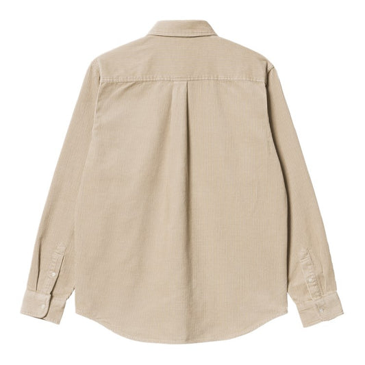 Carhartt WIP Madison Cord Shirt Wall/Black. Foto de trás.