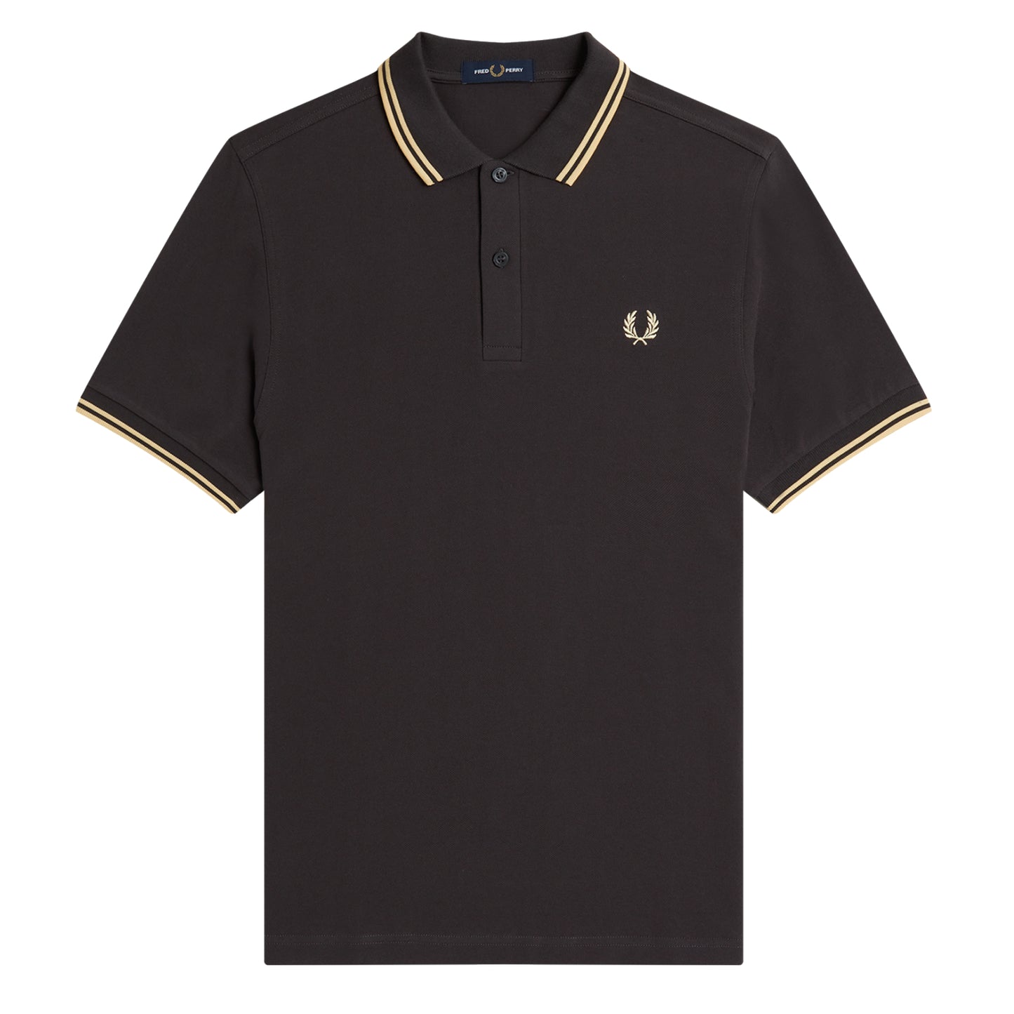 Fred Perry Twin Tipped Fred Perry Shirt Anchor Grey. Foto de frente.