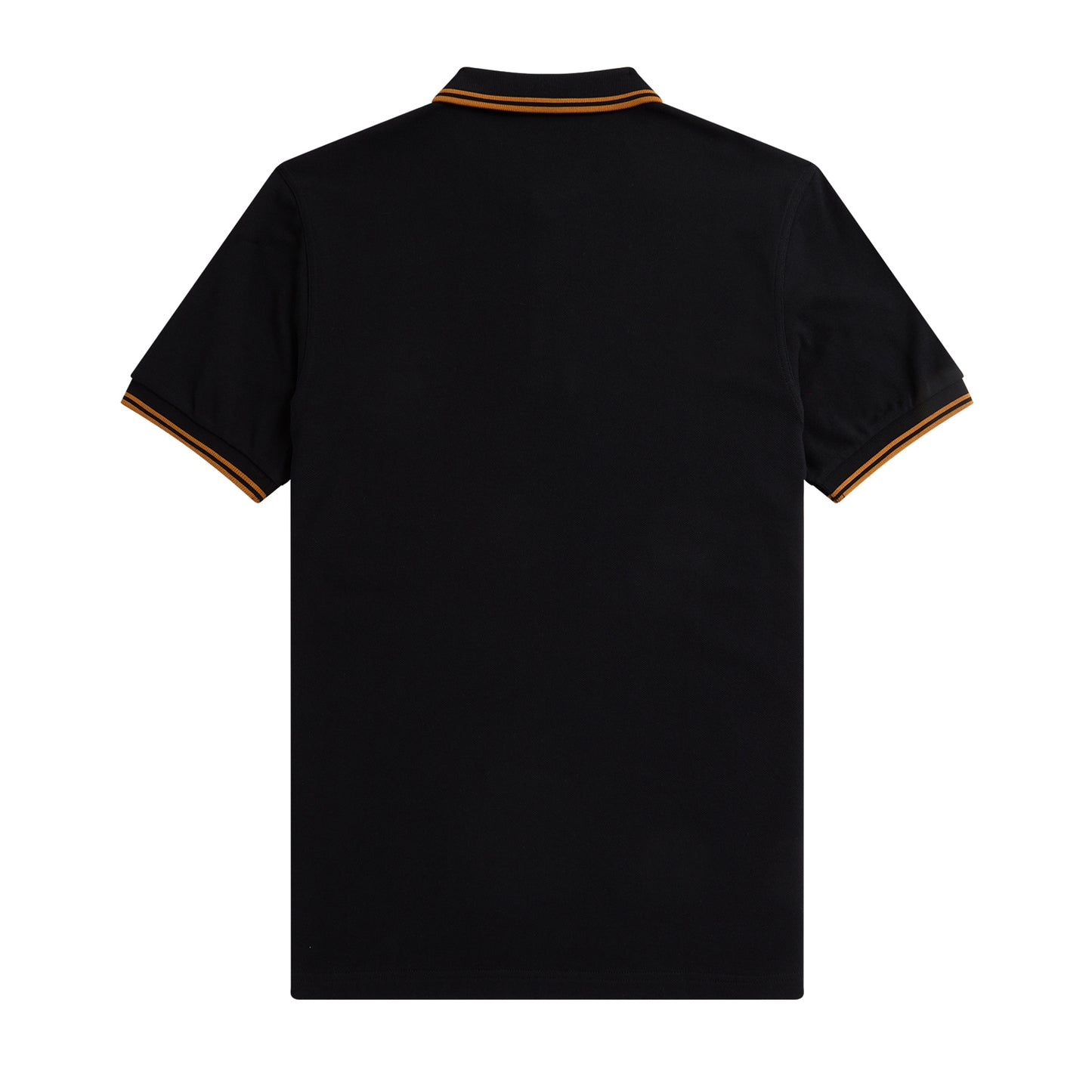 Fred Perry Twin Tipped Fred Perry Shirt Black/Dark Caramel Foto de trás.