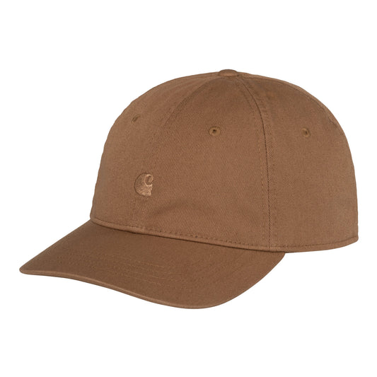 Carhartt WIP Madison Logo Cap Buffalo. Foto da parte da frente.