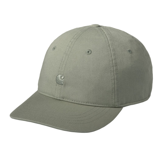 Carhartt WIP Madison Logo Cap Yucca. Foto da parte da frente.