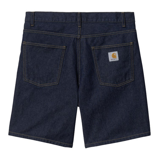 Carhartt WIP Newel Short Blue One Wash. Foto de trás.