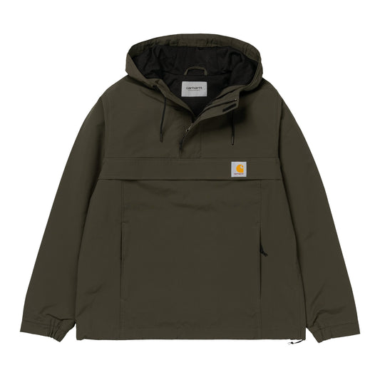 Carhartt WIP Nimbus Pullover Cypress. Foto de frente.