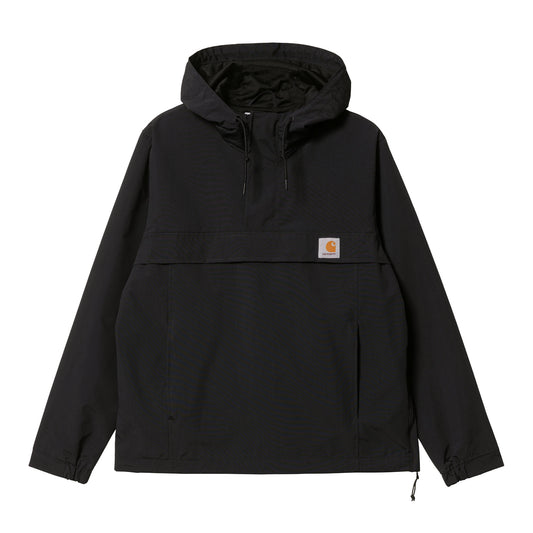 Carhartt WIP Nimbus Pullover Black. Foto de frente fechado.