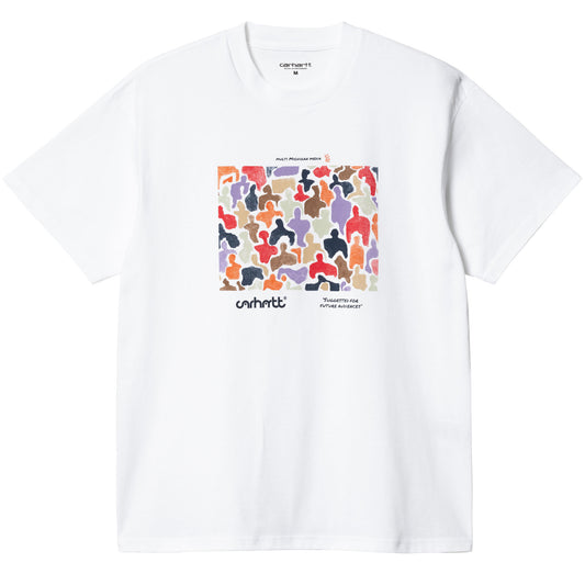 Carhartt WIP Unity T-Shirt White. Foto da parte da frente.