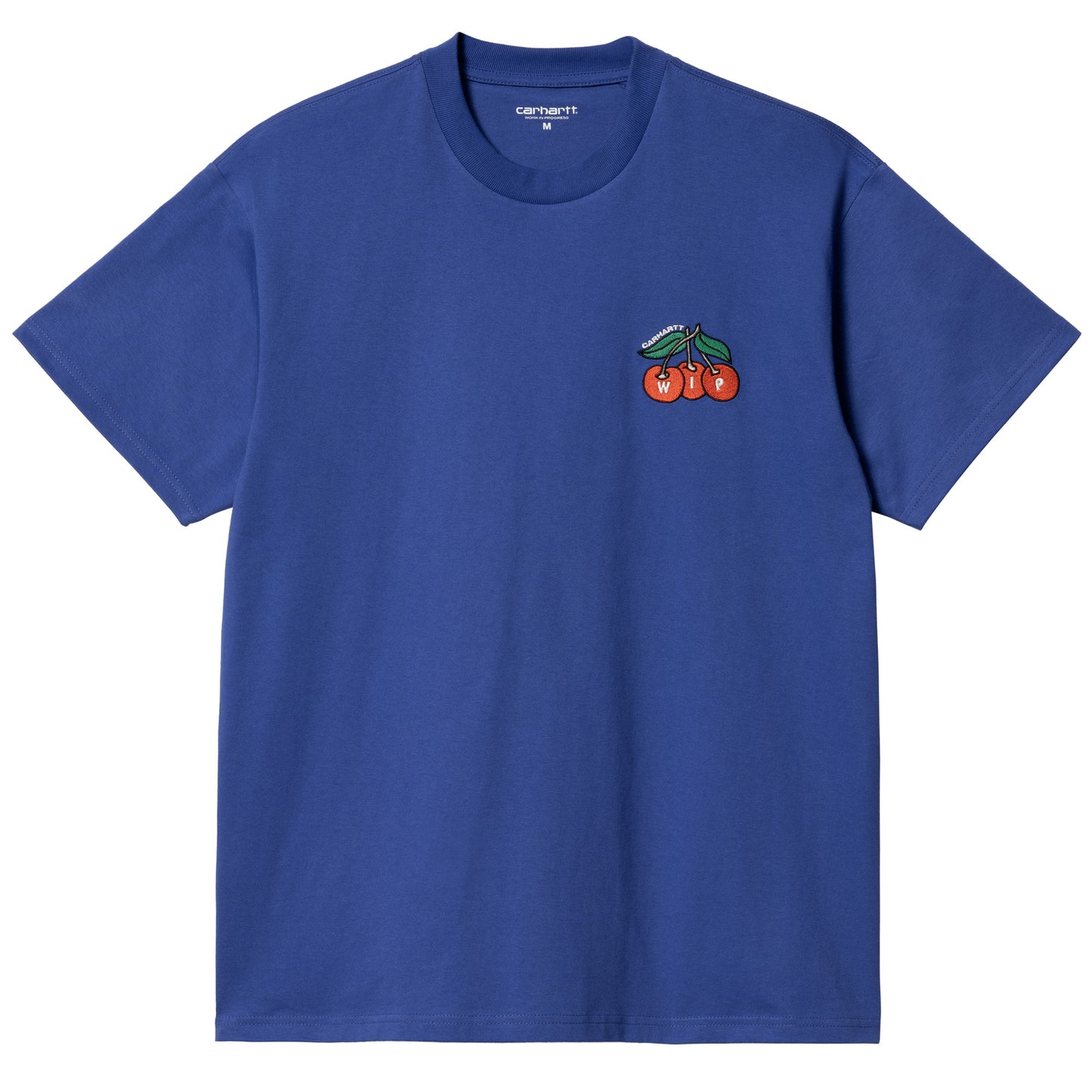 Carhartt WIP Blush T-Shirt Lazurite. Foto da parte da frente.