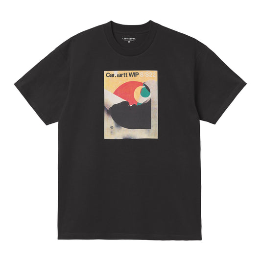 Carhartt WIP Bookcover T-Shirt Black. Foto de frente.