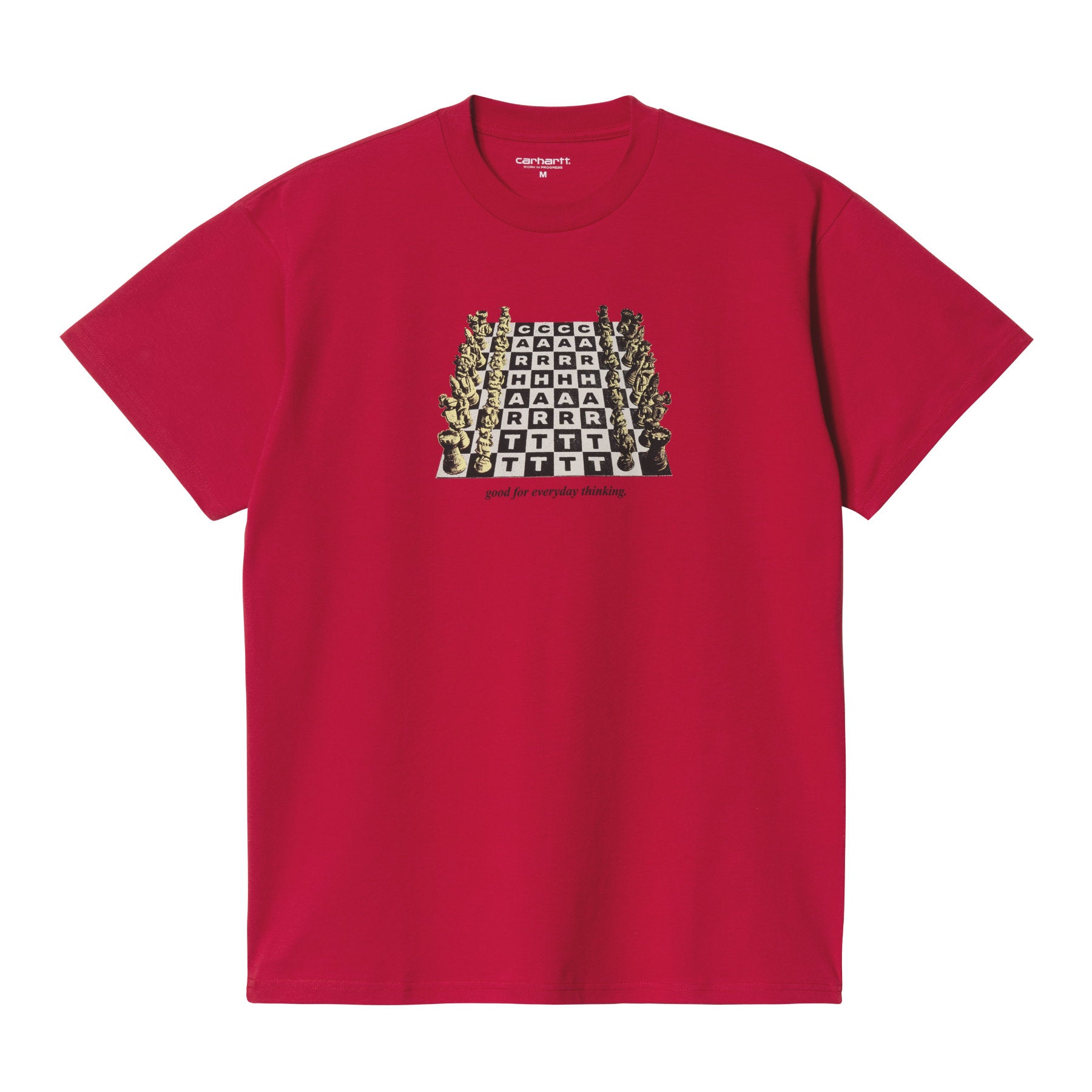 Carhartt WIP Chessboard T-Shirt Cornel. Foto de frente.