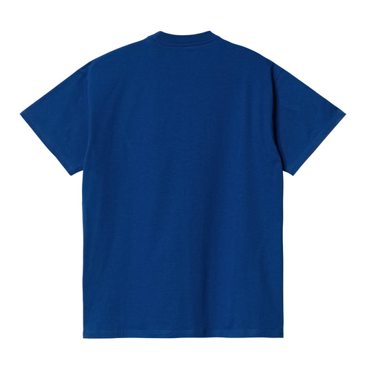 Carhartt WIP Chessboard T-Shirt Gulf. Foto de trás.
