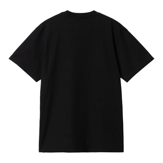Carhartt WIP Duck Pond T-Shirt Black. Foto da parte de trás.