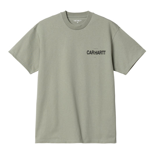 Carhartt WIP Fold-In T-Shirt Yucca. Foto da parte da frente.