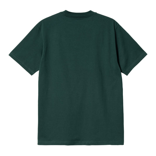 Carhartt WIP Harvester T-Shirt Botanic. Foto da parte de trás.