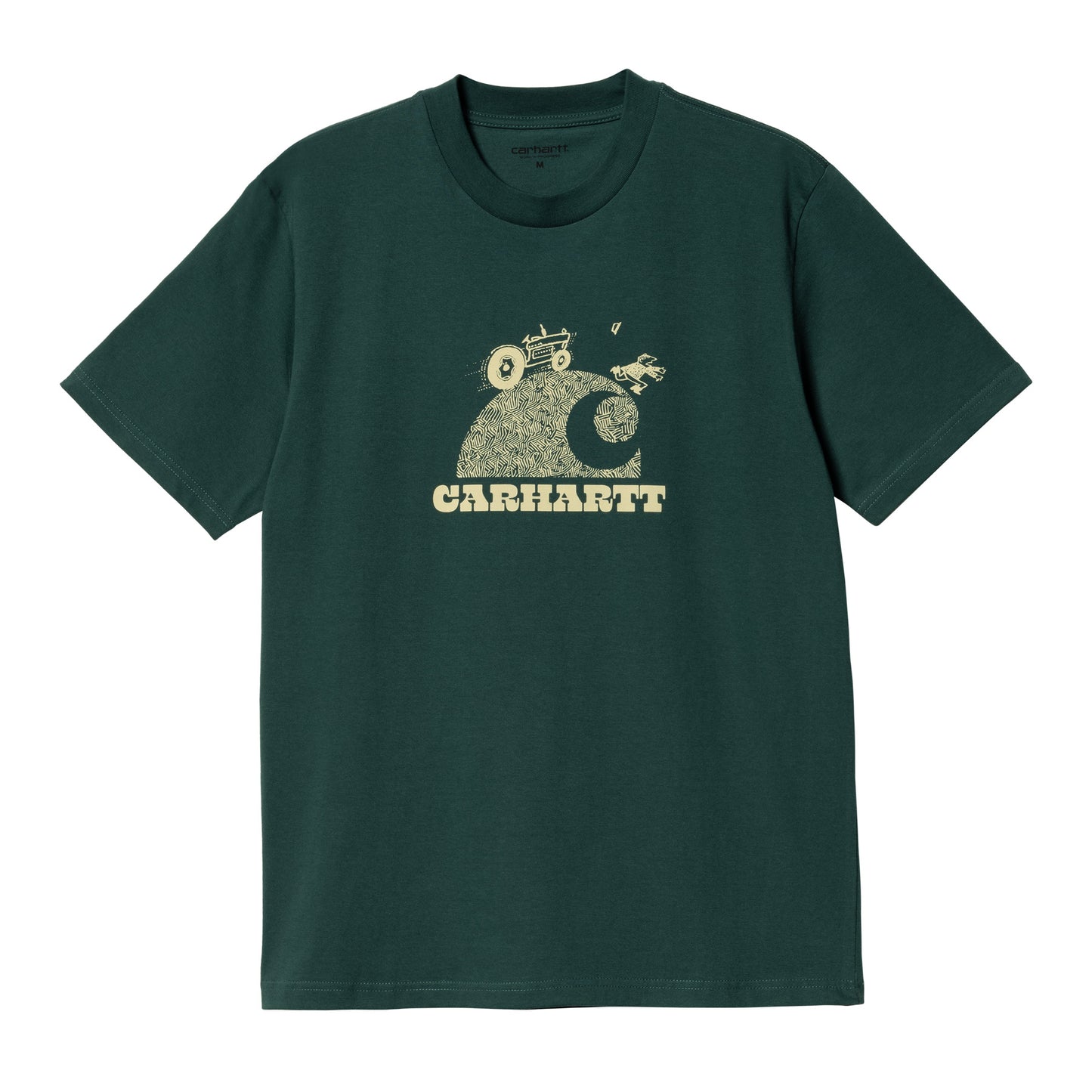 Carhartt WIP Harvester T-Shirt Botanic. Foto da parte da frente.