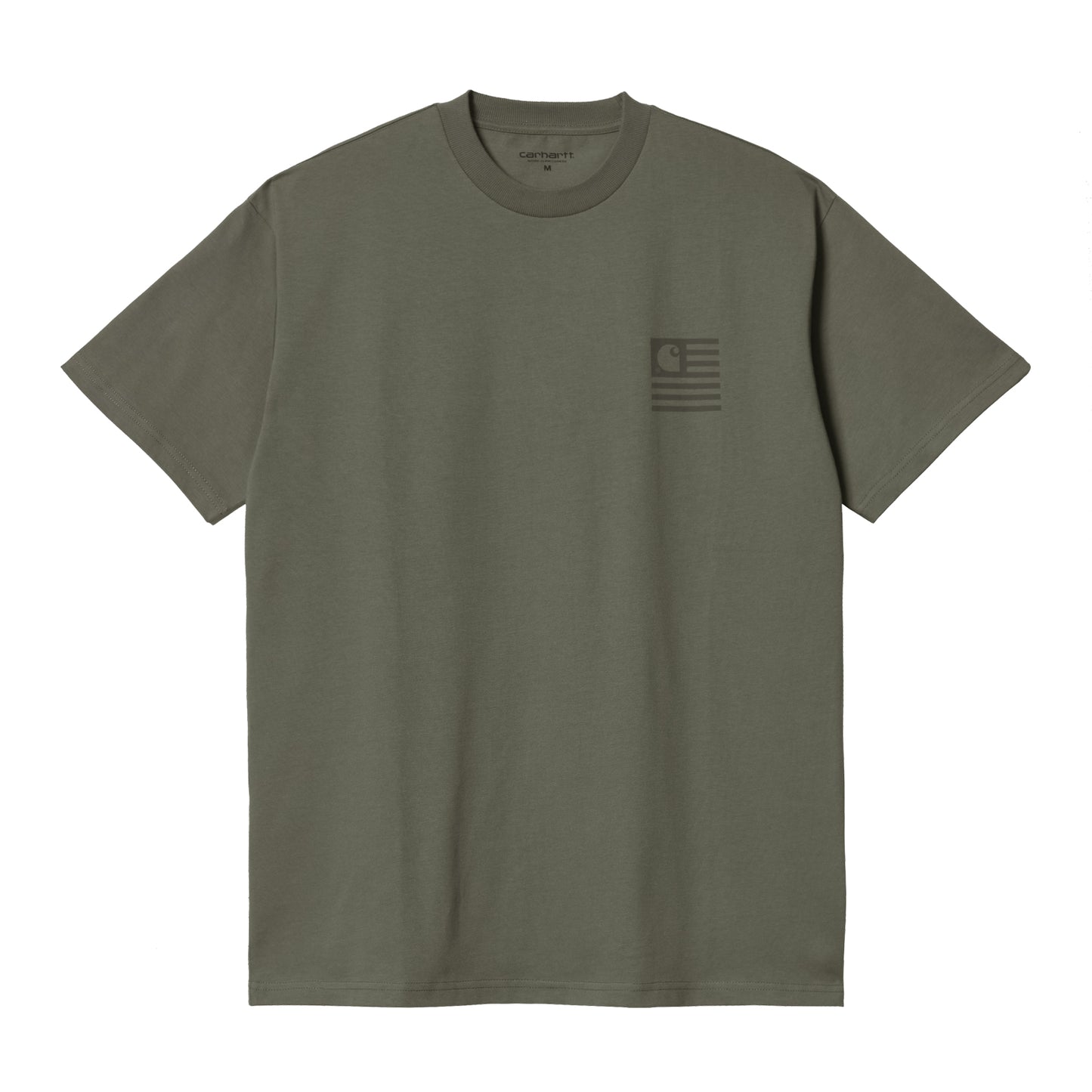 Carhartt WIP Medley State T-Shirt Thyme. Foto de trás.