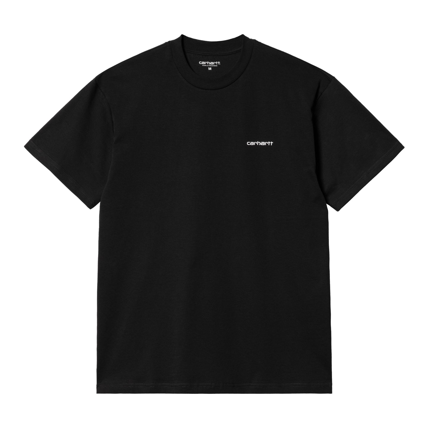 Carhartt WIP Nils T-Shirt Black/White. Foto de frente.