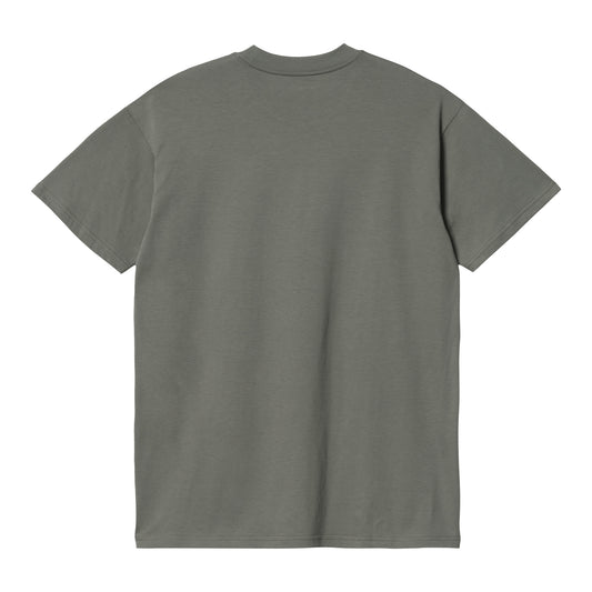 Carhartt WIP Nils T-Shirt Thyme/White. Foto de trás.