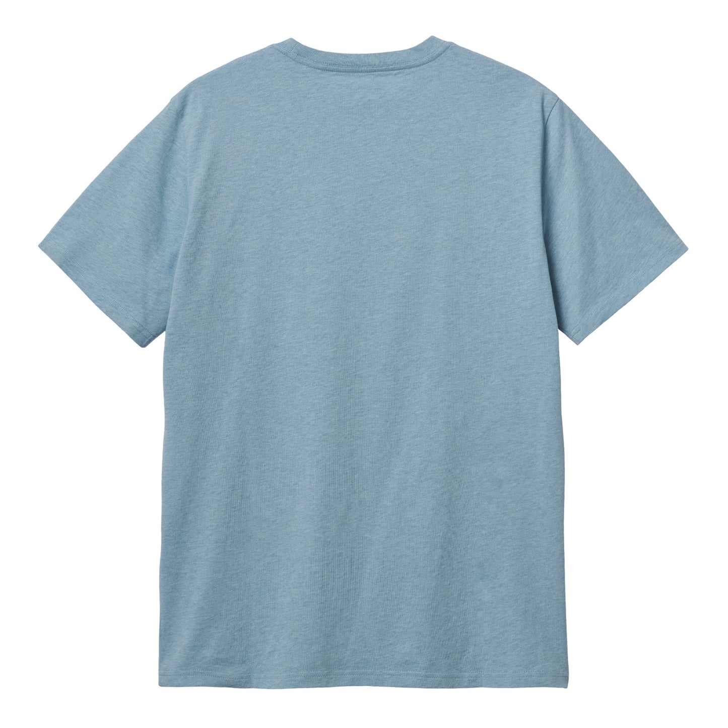 Carhartt WIP Pocket T-Shirt Frosted Blue Heather. Foto de trás.