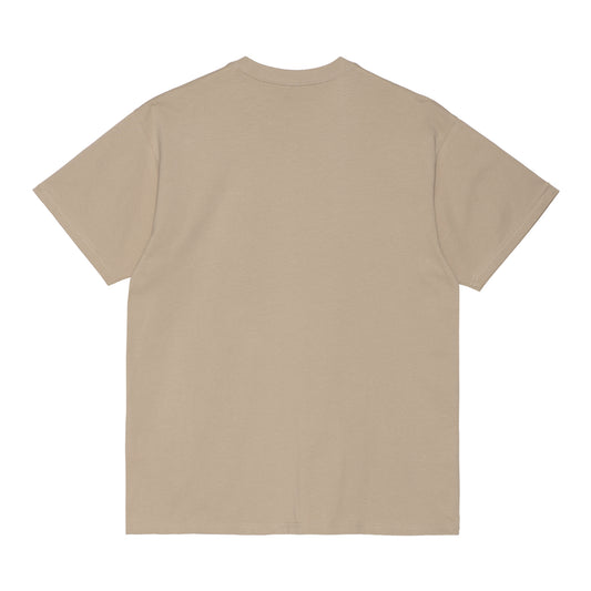 Carhartt WIP Script Embroidery T-Shirt Wall/Black. Foto da parte de trás.