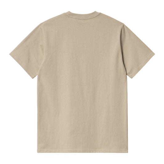 Carhartt WIP Script T-Shirt Wall/Wax. Foto de trás.