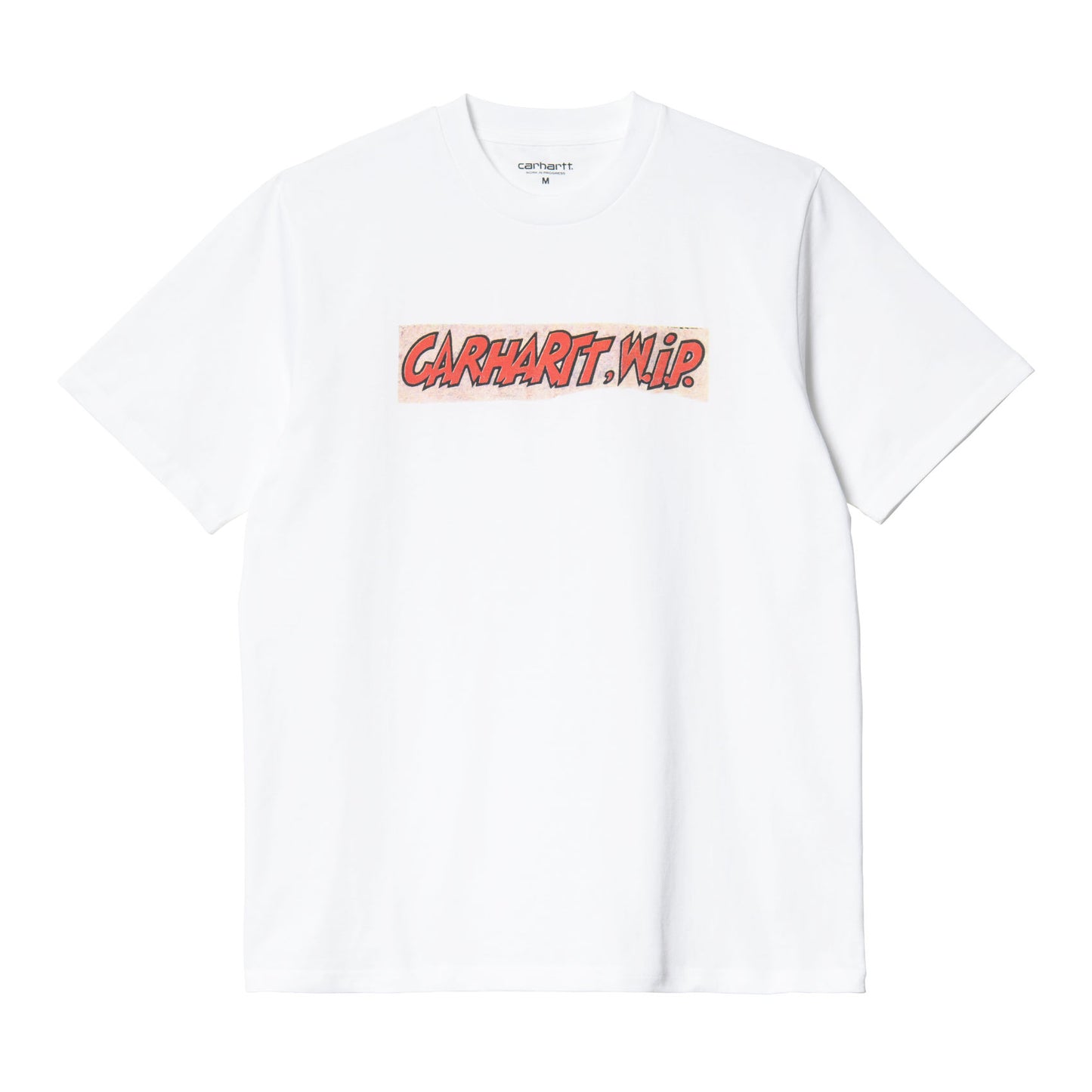 Carhartt WIP Sign Painter T-Shirt White. Foto de frente.