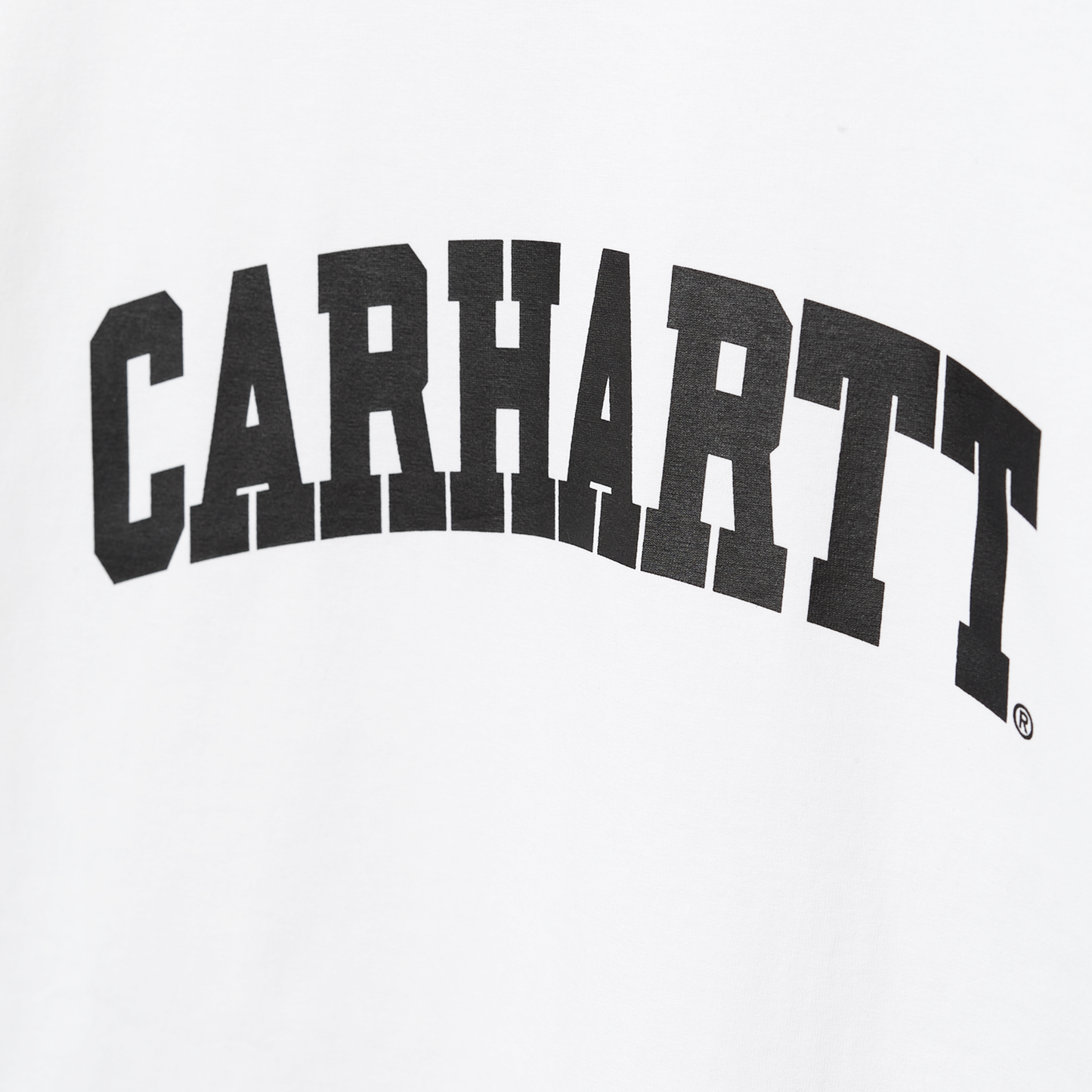 Carhartt WIP University camiseta blanca/negra