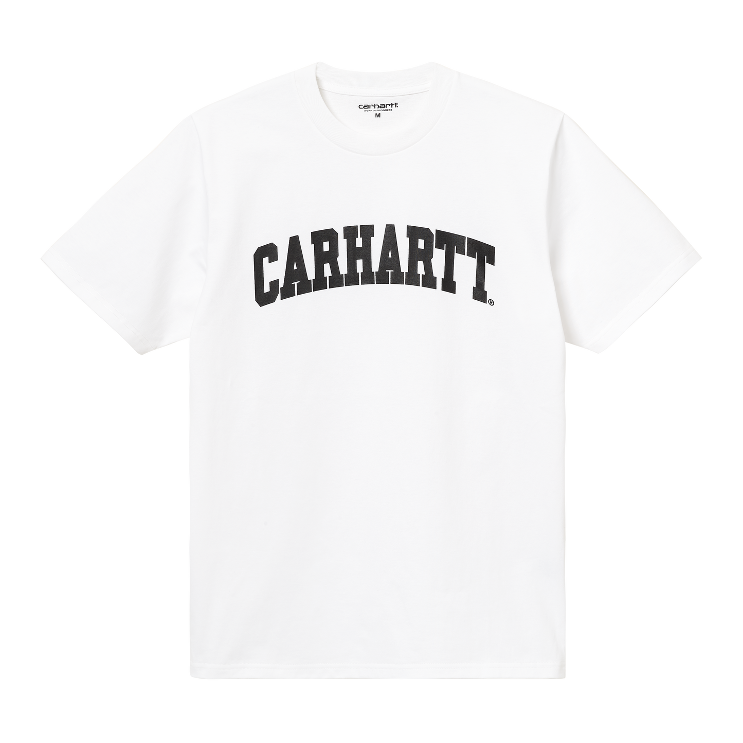 Carhartt WIP University camiseta blanca/negra