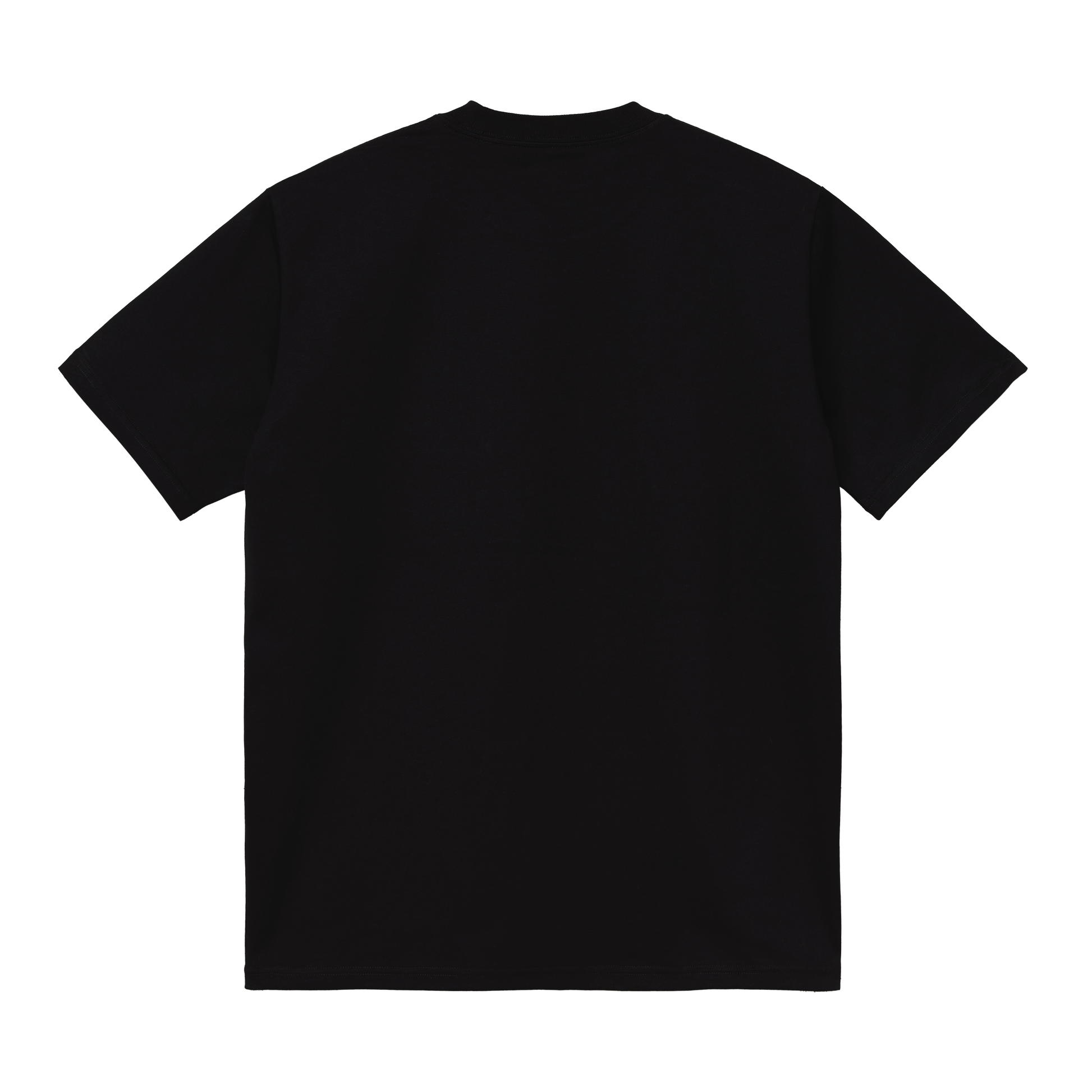 Carhartt WIP University T-Shirt Black/White. Foto de costas.