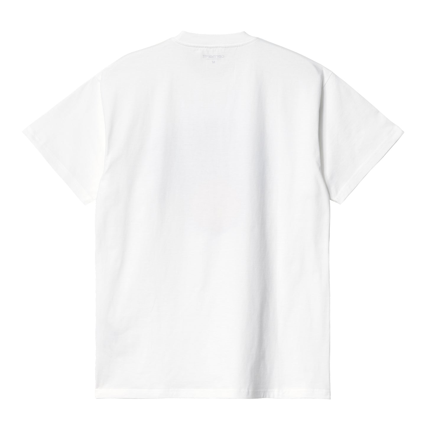 Carhartt WIP Upside Down T-Shirt White. Foto de trás.