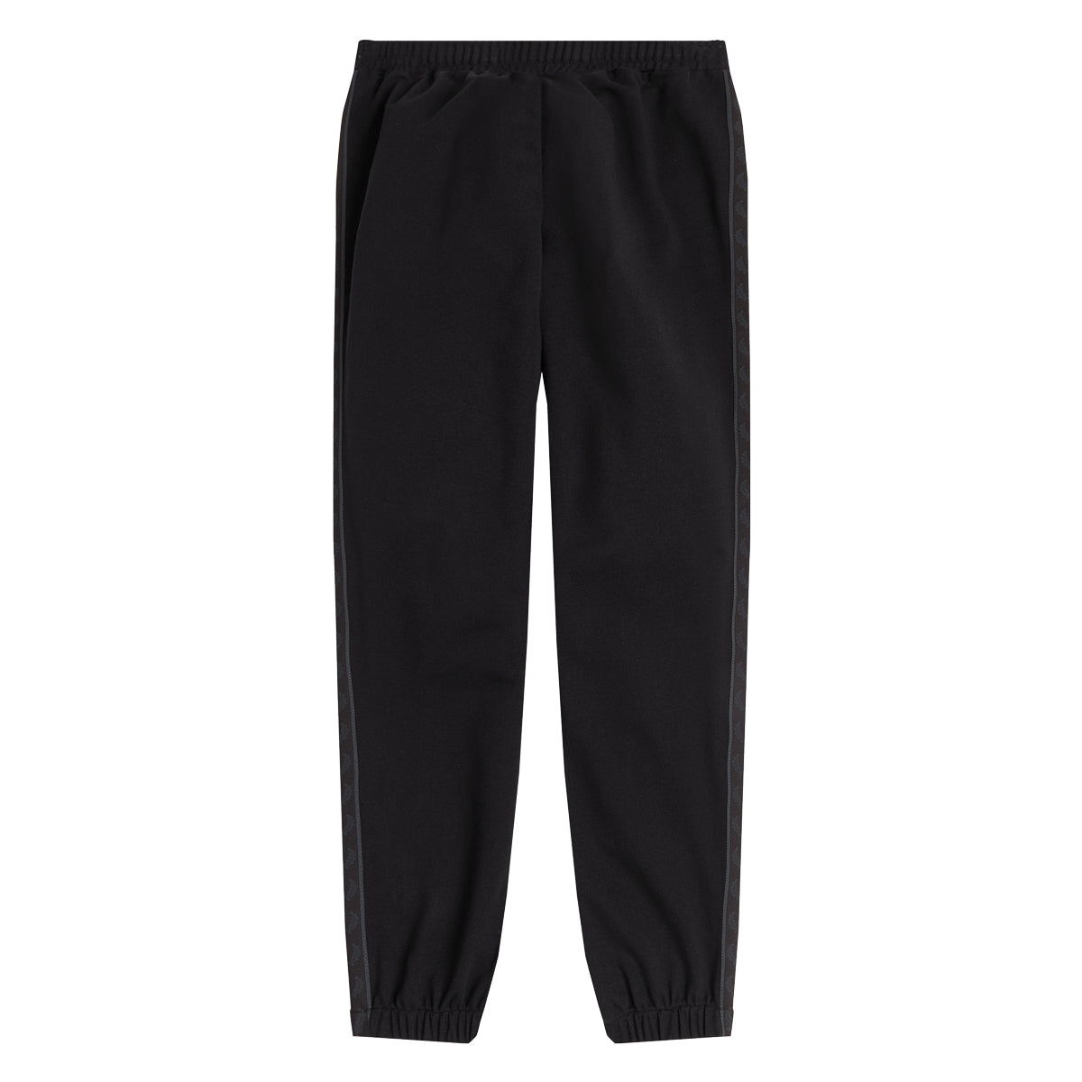 Fred Perry Tonal Taped Track Pant Black. Foto de costas.