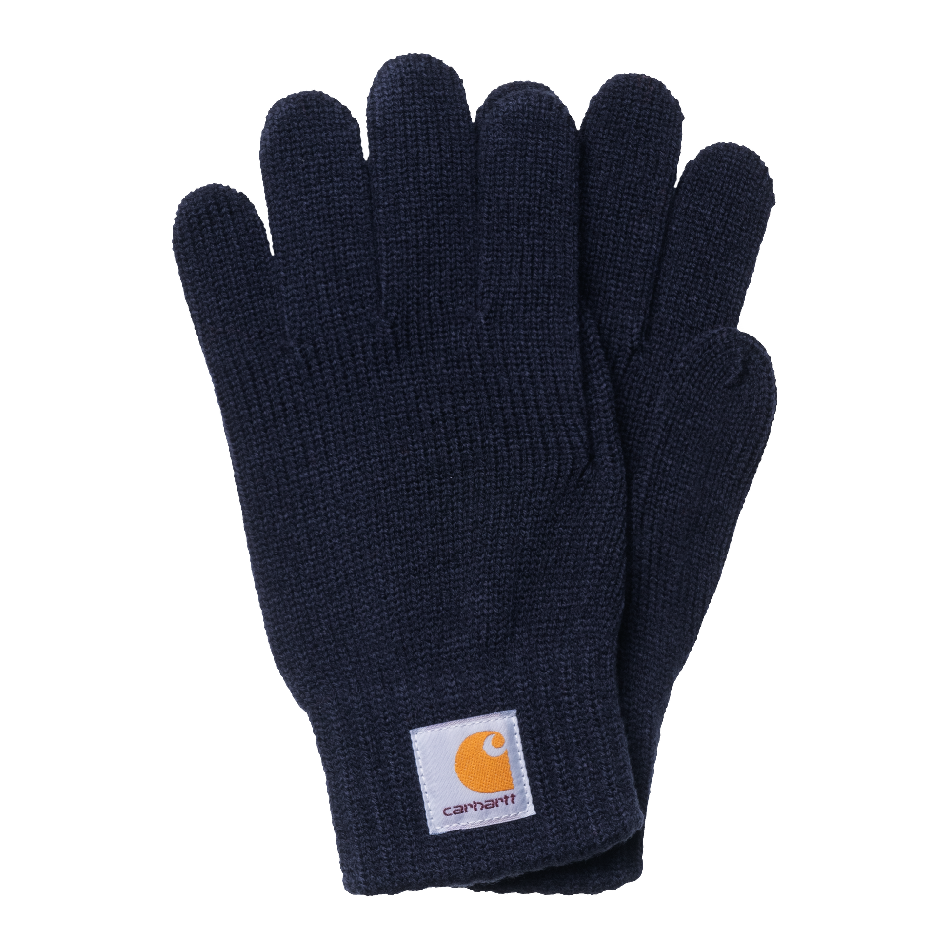 Carhartt WIP Watch Gloves em Dark Navy.