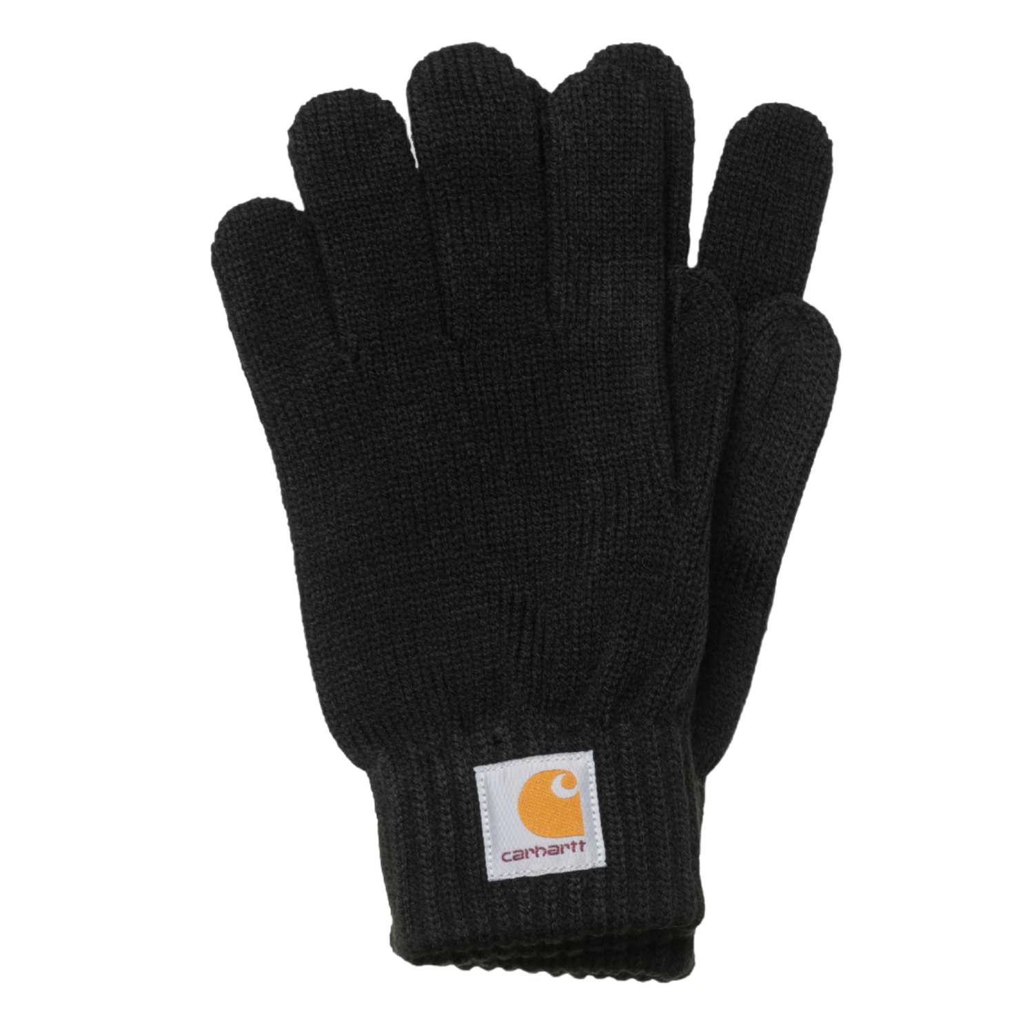 Carhartt WIP Watch Gloves em preto.