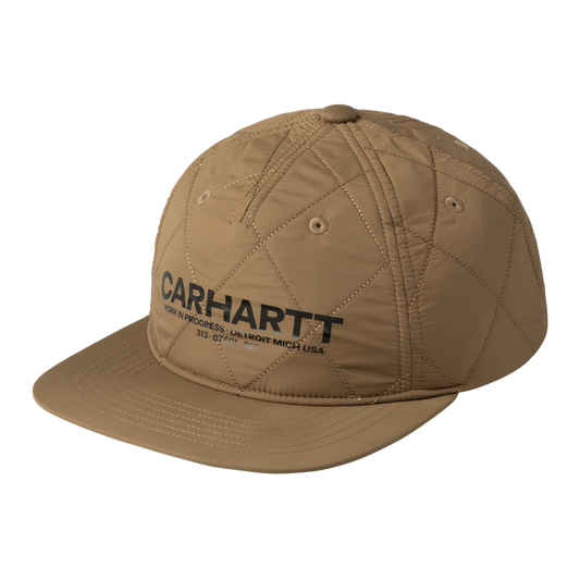 Carhartt WIP Madera Cap Jasper/Black. Foto da parte da frente a 3/4.