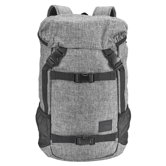 Nixon Landlock Backpack Black Wash. Foto da parte da frente.