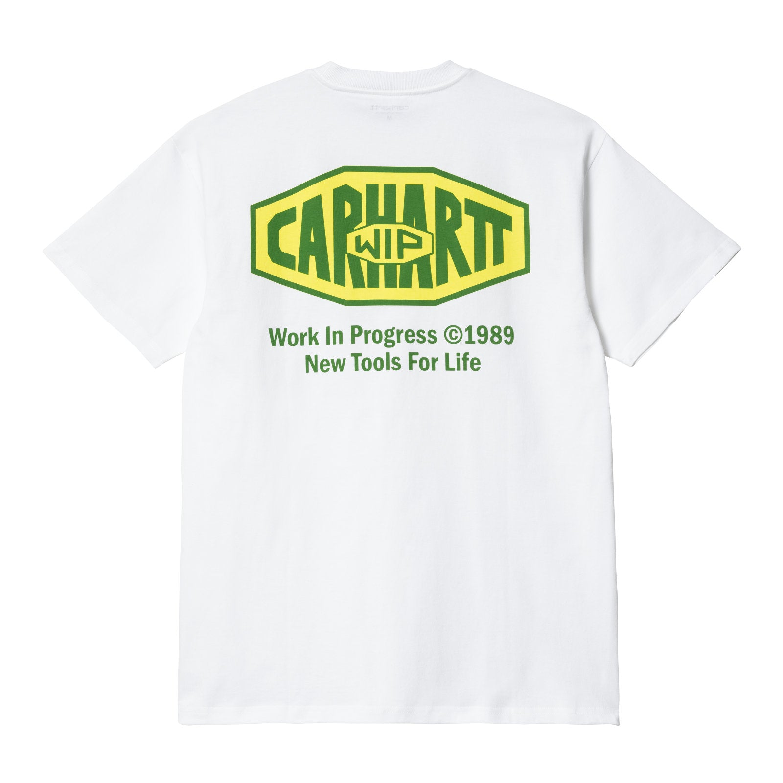 Carhartt WIP New Tools T-Shirt White. Foto de trás.