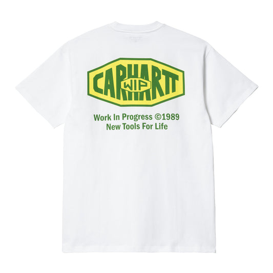 Carhartt WIP New Tools T-Shirt White. Foto de trás.