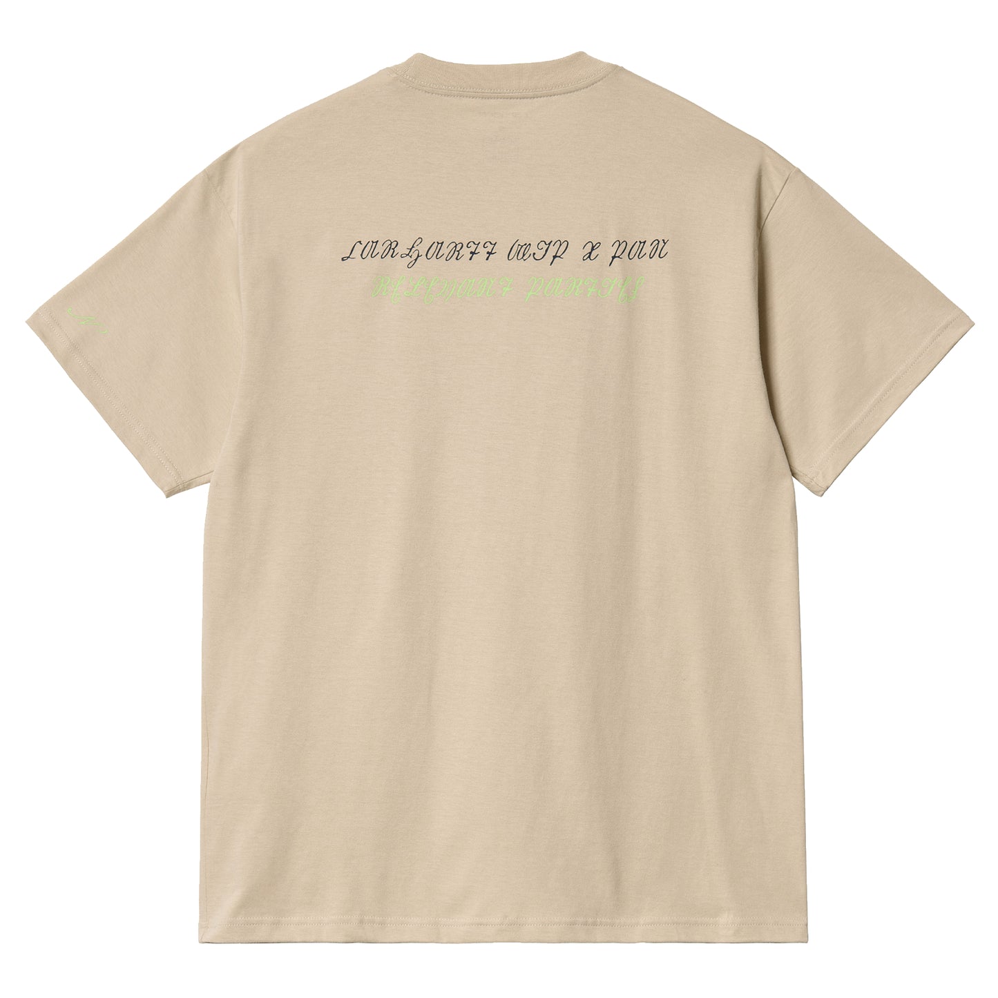 Carhartt WIP Pan T-Shirt Sand. Foto de costas.